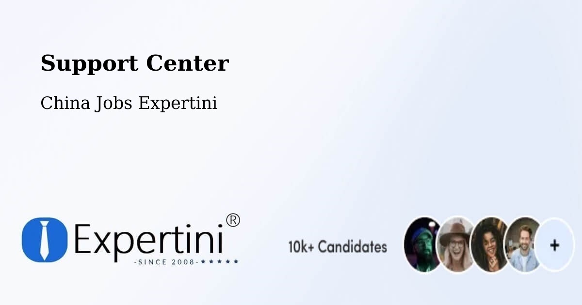 Support Services – Yancheng - China Jobs Expertini